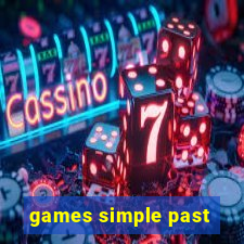 games simple past